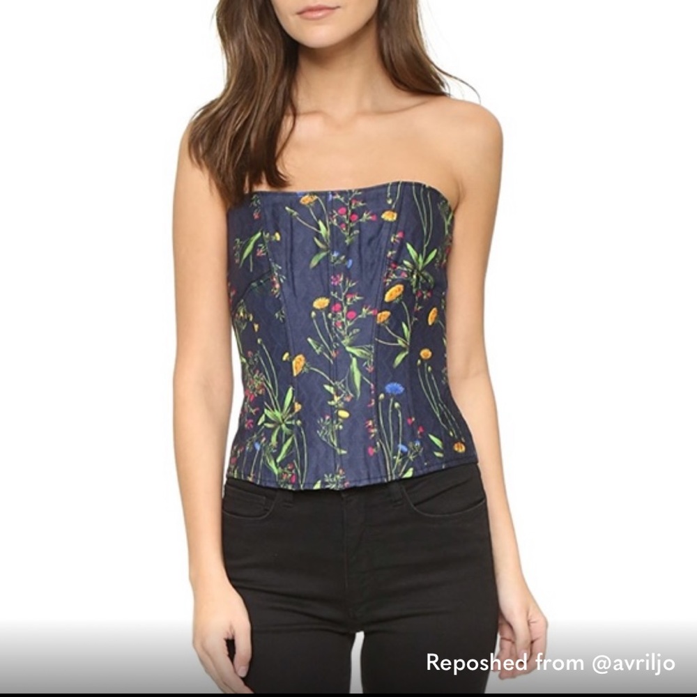 Marissa Webb Floral Corset